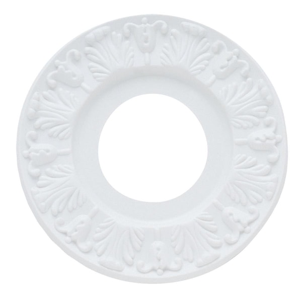 Westinghouse Ceiling Medallion 10In, Victorian Molded Plastic White Finish 7702700 - main